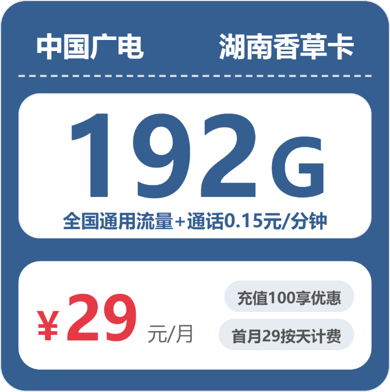 湖南张家界流量卡办理入口！2026年4月下旬张家界联通、电信、广电流量卡如何选择