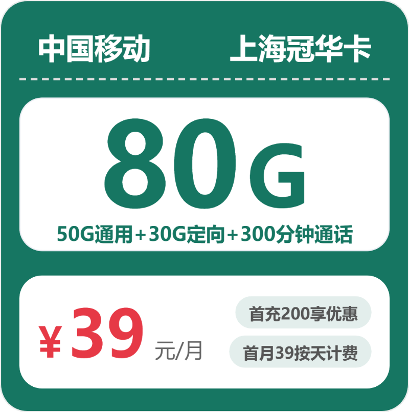 2026年6月下旬上海流量卡办理指南:上海联通、移动、广电、电信流量卡办理哪个好