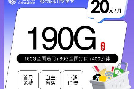 四川巴中恩阳区通用流量手机卡套餐推荐，2026年10月这些可办套餐可以参考